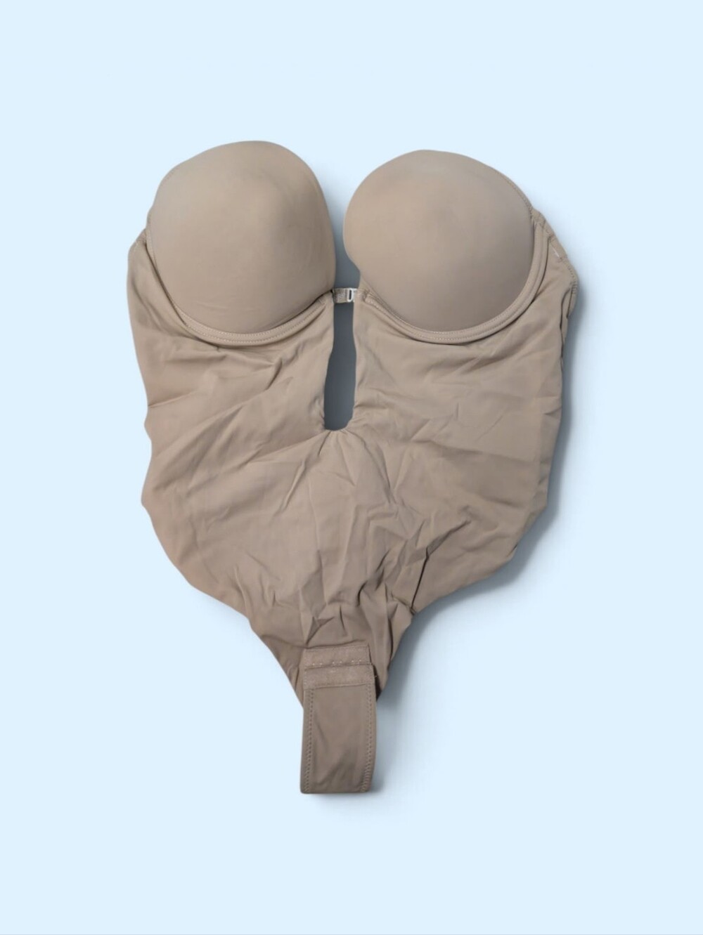 Strapless Nude Shapewear Bodysuit